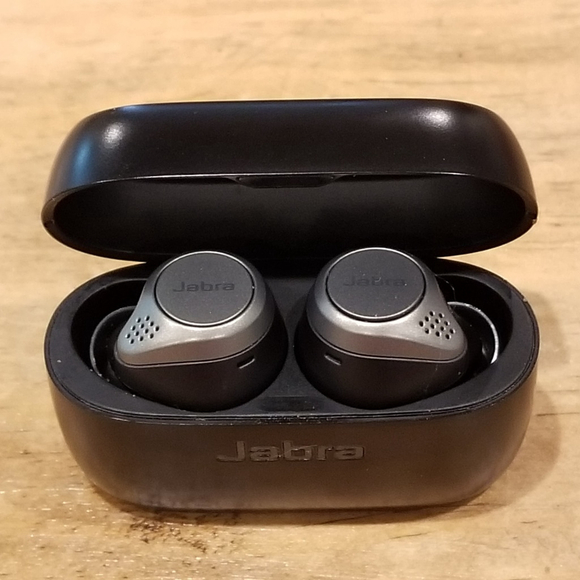 Jabra Elite 75t TWS ANC Compact Multi-Mic IP55 Auto-Pause 28H - Picture 1 of 6
